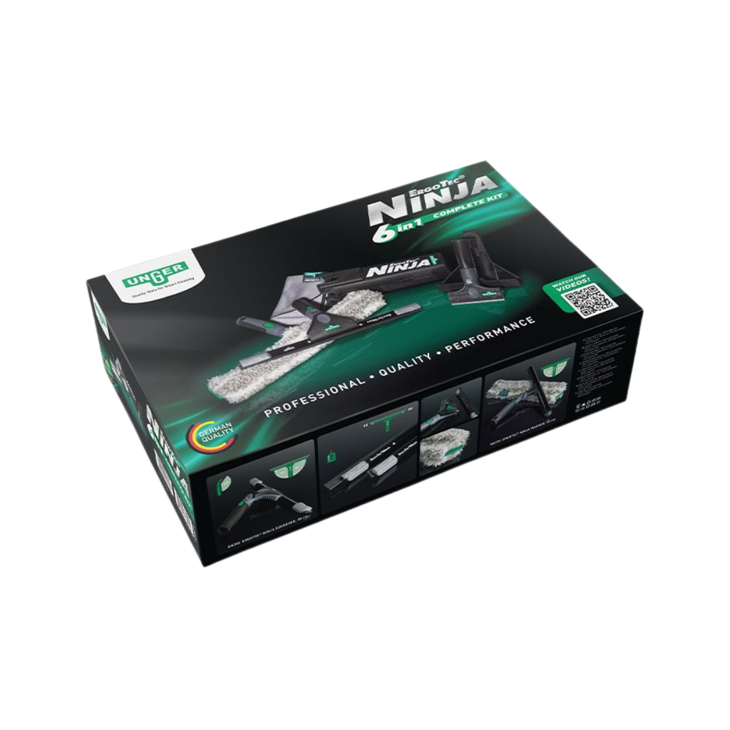 Unger ErgoTec Ninja 6in1 Complete Kit