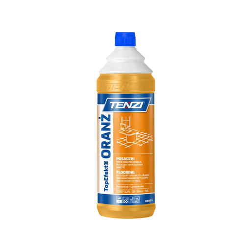 [Floor Wash Tenzi TopEfekt® ORANŻ 1L] Tenzi Floor & Furniture Cleaner (1L)
