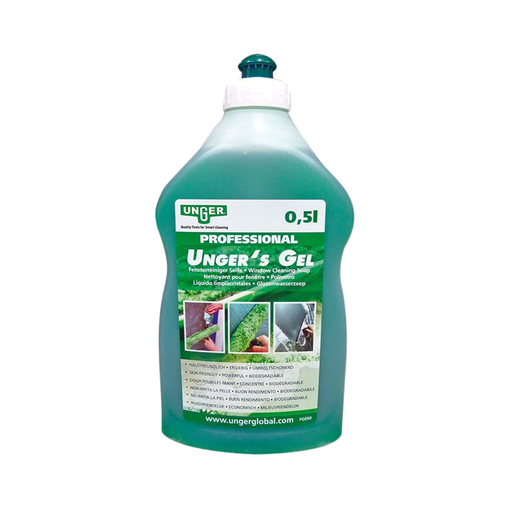 [Unger's Gel Window Cleaning Soap 0.5L FG050] Unger Window Cleaning Gel (500ml)