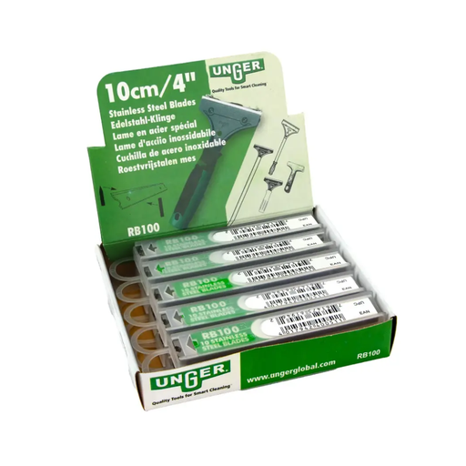 [RB100 Unger Stainless Steel Blades 10cm - 4''] Unger Stainless Steel Blades (10cm)