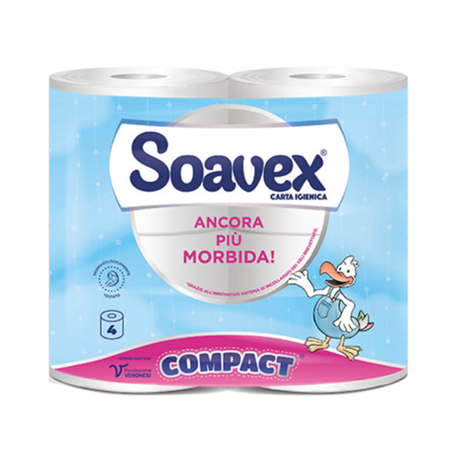 [IL8G640F4 Paperdi Rolls Soavex Compact 10x4 Rolls] Paperdi Soavex Compact Rolls 